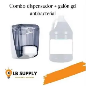 Dispensador + Galon Antibacterial